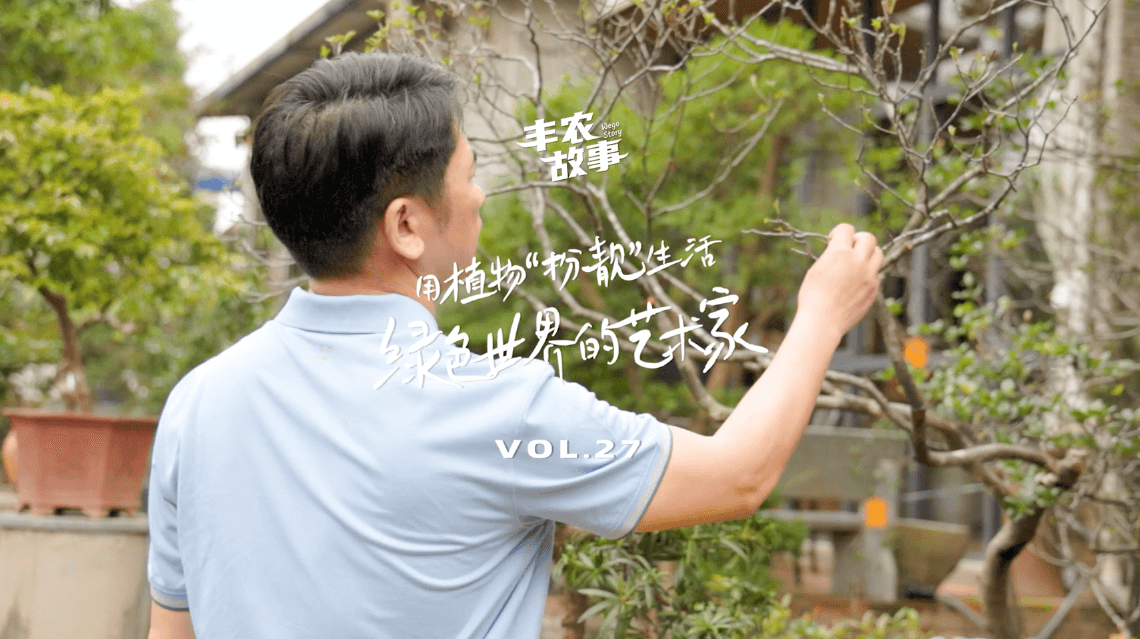 17年，他用一草一木去点亮了一个个家。